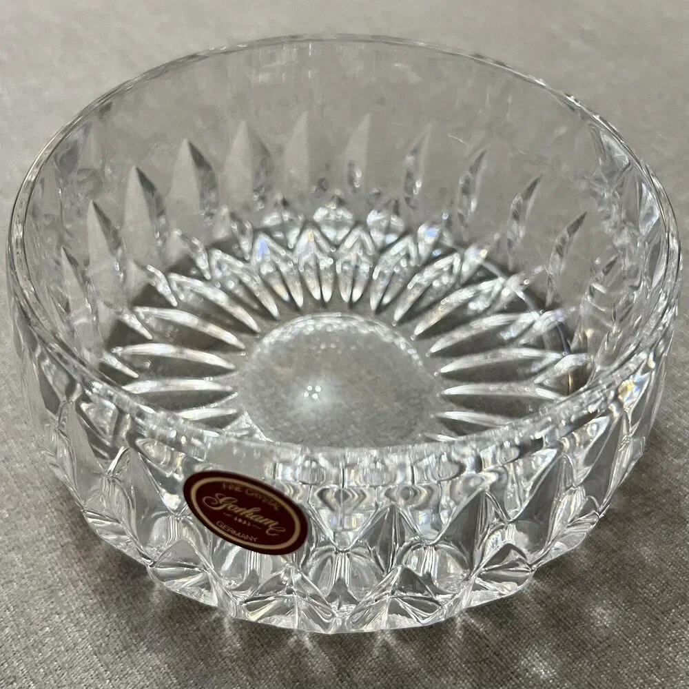 Vintage Gorham Althea Full Lead Crystal 5 3/4